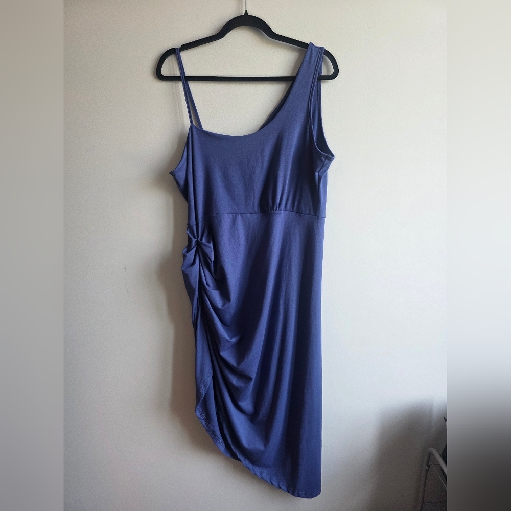 2/$20 Elegant Purple/Blue Women's Dress - Size 3XL